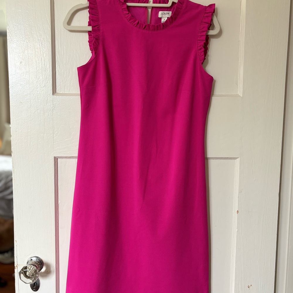 J.Crew Vibrant Pink Dress NWT Size 2